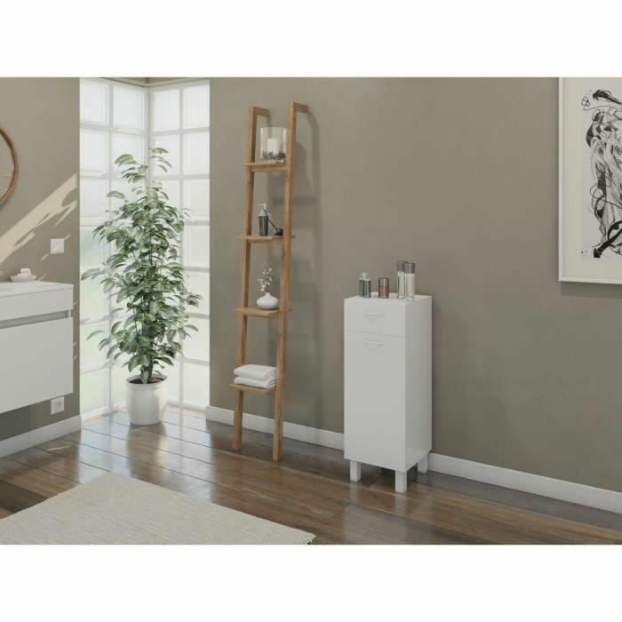 ESSENTIAL Mueble 1 Puerta 1 Cajón Blanco - L 30 cm 6 ESSENTIAL Mueble 1 Puerta 1 Cajón Blanco - L 30 cm 6