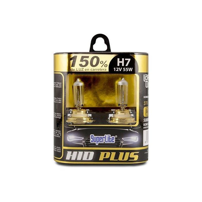Set de Bombillas H7 HID Plus 150% E-Mark Homologado para Coche (6 Unidades) BOM12712 3 Set de Bombillas H7 HID Plus 150% E-Mark Homologado para Coche (6 Unidades) BOM12712 3