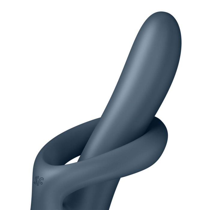 Vibrador Punto G Satisfyer Gris 3 Vibrador Punto G Satisfyer Gris 3