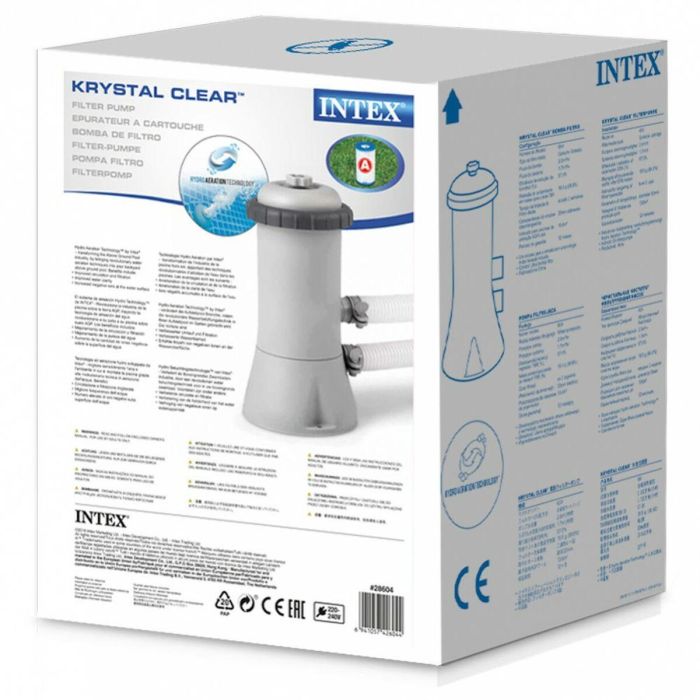 Depuradora para Piscina Intex Krystal Clear 45 W 2006 l/h 4 Depuradora para Piscina Intex Krystal Clear 45 W 2006 l/h 4