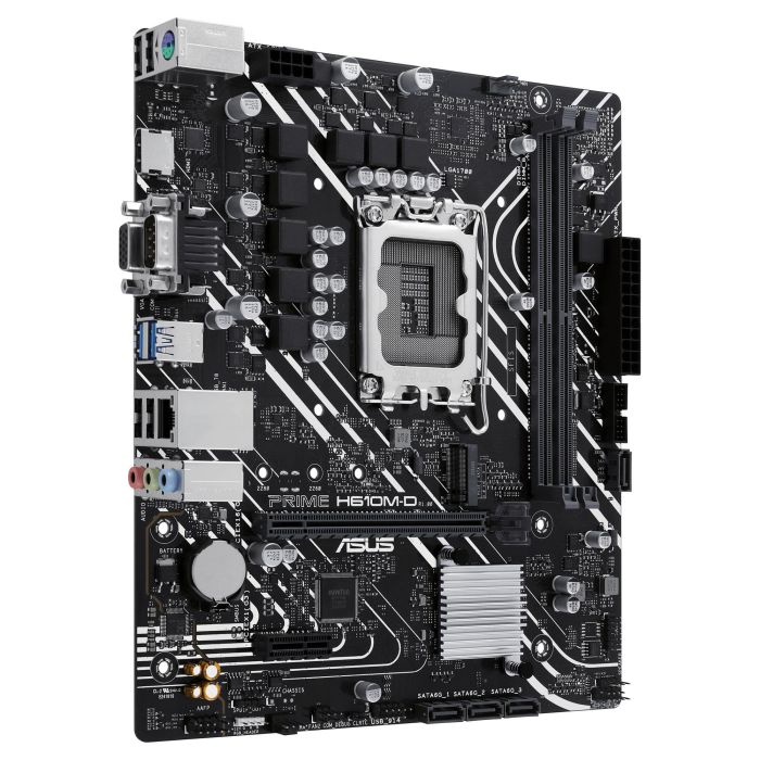 ASUS PRIME H610M-D LGA 1700 DDR5 HDMI/VGA PCIE4.0 4SATA3 USB3.2 MATX 2 ASUS PRIME H610M-D LGA 1700 DDR5 HDMI/VGA PCIE4.0 4SATA3 USB3.2 MATX 2