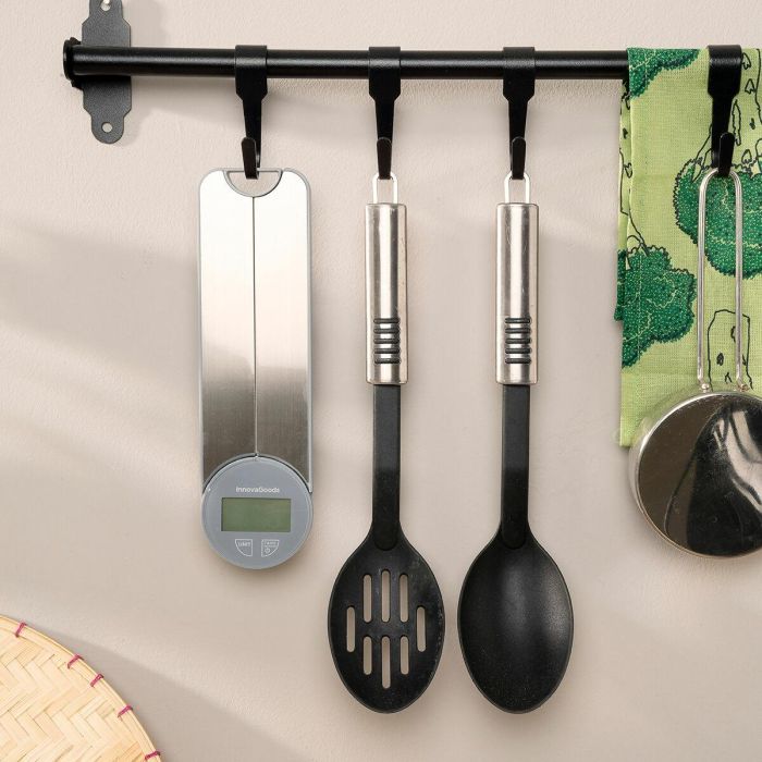 Báscula de Cocina Digital Plegable Skolden InnovaGoods 6 Báscula de Cocina Digital Plegable Skolden InnovaGoods 6