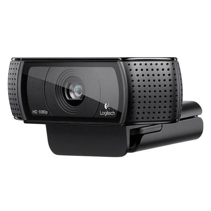 Logitech Webcam Full HD 1080p USB con Micrófono Estéreo y Autofoco 1