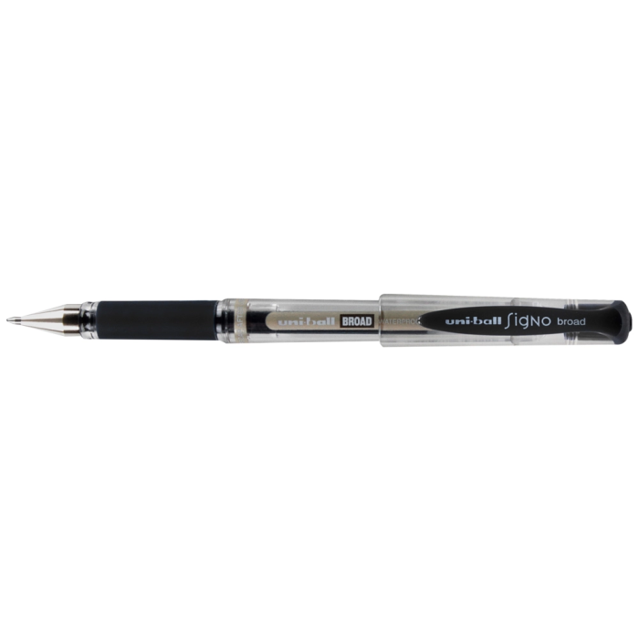 Uni-Ball Rollerball Signo Broad UM-153 Tinta Gel Negro Punta 1.0 mm Caja 12 Unidades 1