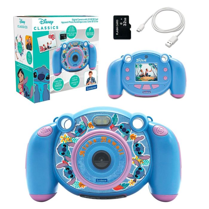 Cámara Gigital Infantil Disney Stitch Dj080D Lexibook 1