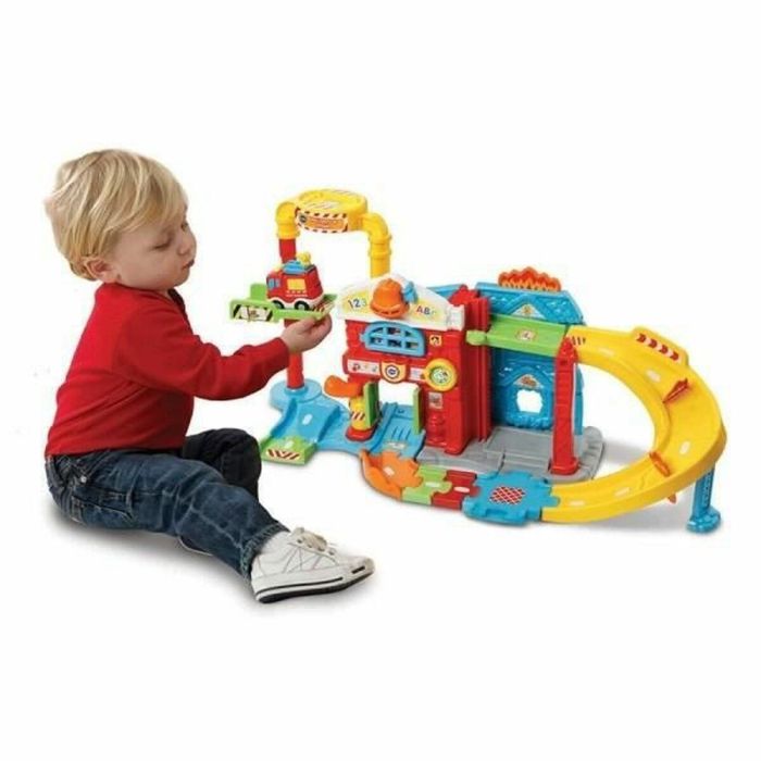 Playset de Vehículos Vtech Maxi Fire Station con sonido (FR) 1