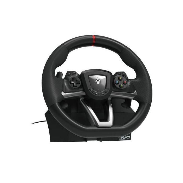 Volante de carreras - HORI - Overdrive - Pedales incluidos - Compatible con PC y Xbox - Negro Volante de carreras - HORI - Overdrive - Pedales incluidos - Compatible con PC y Xbox - Negro
