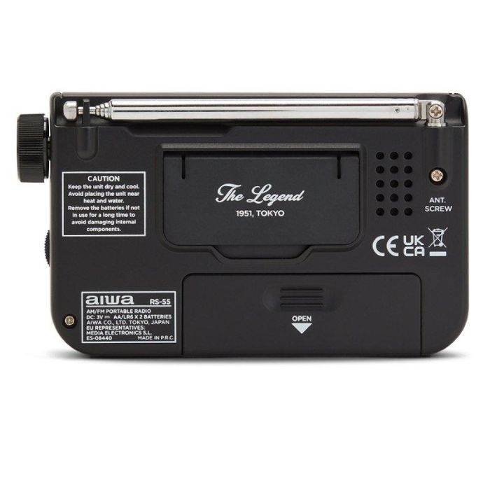 Radio Portátil Aiwa RS55BK Negro 2 Radio Portátil Aiwa RS55BK Negro 2