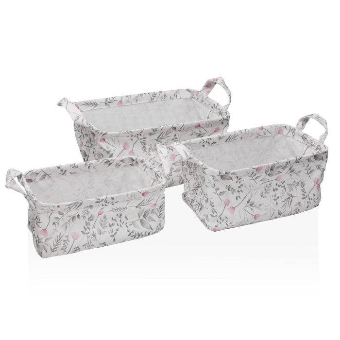 Set 3 Cestas Rectangulares Caprice Versa 18X14CM (2 Unidades) Set 3 Cestas Rectangulares Caprice Versa 18X14CM (2 Unidades)