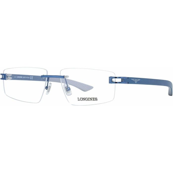 Montura de Gafas Hombre Longines LG5007-H-56090 Azul ø 56 mm 3