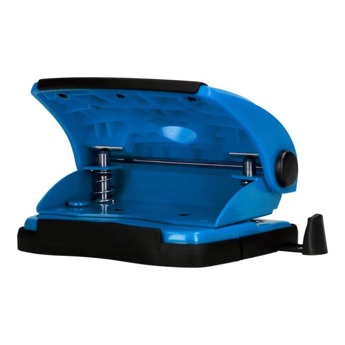 Taladrador Q-Connect Kf02155 Azul Abertura 2 mm Capacidad 20 Hojas 8