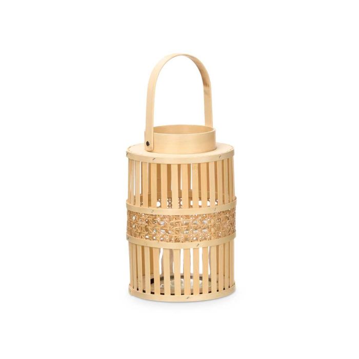 Farol Bambu Natural Vela Med Giftdecor 16X39CM (6 Unidades) 1 Farol Bambu Natural Vela Med Giftdecor 16X39CM (6 Unidades) 1
