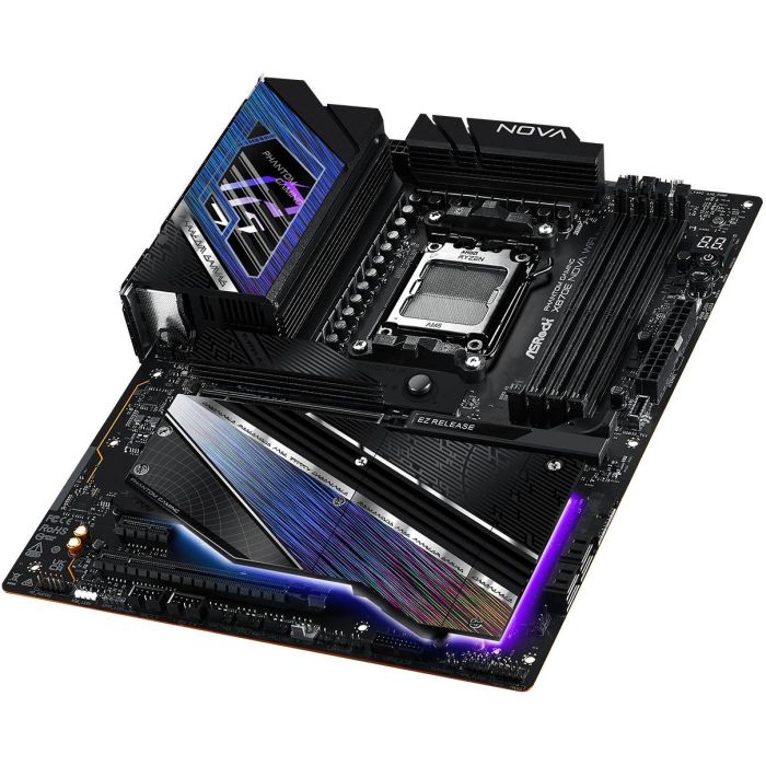 ASROCK X870E Nova WiFi (AM5) (D) Placa base AMD Zócalo AM5, Ryzen 7000/8000/9000, DDR5, Wi-Fi 7, ATX 5 ASROCK X870E Nova WiFi (AM5) (D) Placa base AMD Zócalo AM5, Ryzen 7000/8000/9000, DDR5, Wi-Fi 7, ATX 5