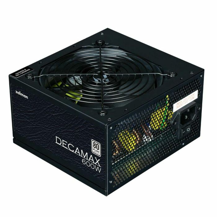 Zalman Decamax Fuente de Alimentación PC 500W ATX 80 PLUS Negra 1 Zalman Decamax Fuente de Alimentación PC 500W ATX 80 PLUS Negra 1