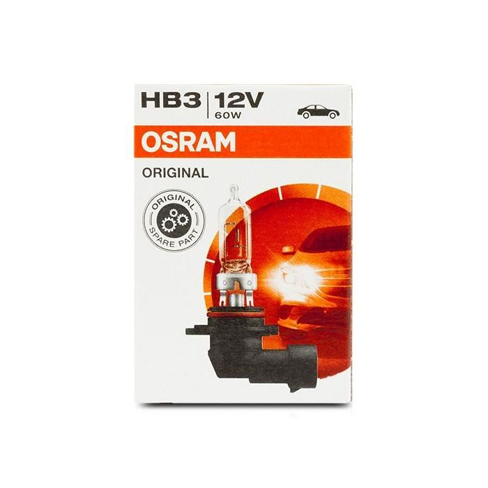 Bombilla para Automóvil Osram HB3 12V 60W 2 Bombilla para Automóvil Osram HB3 12V 60W 2