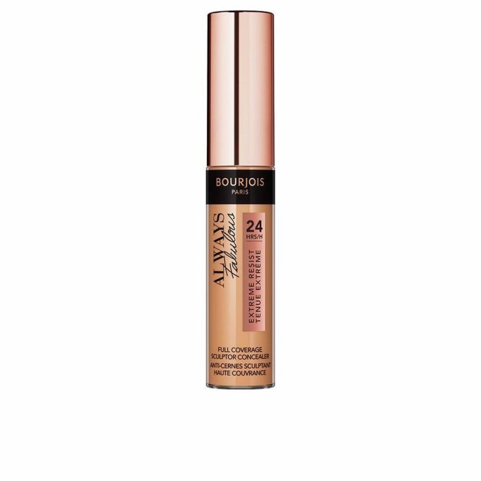 Bourjois ALWAYS FABULOUS Corrector de Maquillaje Full Coverage 24h Escultor Iluminador con Ácido Hialurónico #300-beige rose 6 ml Bourjois ALWAYS FABULOUS Corrector de Maquillaje Full Coverage 24h Escultor Iluminador con Ácido Hialurónico #300-beige rose 6 ml