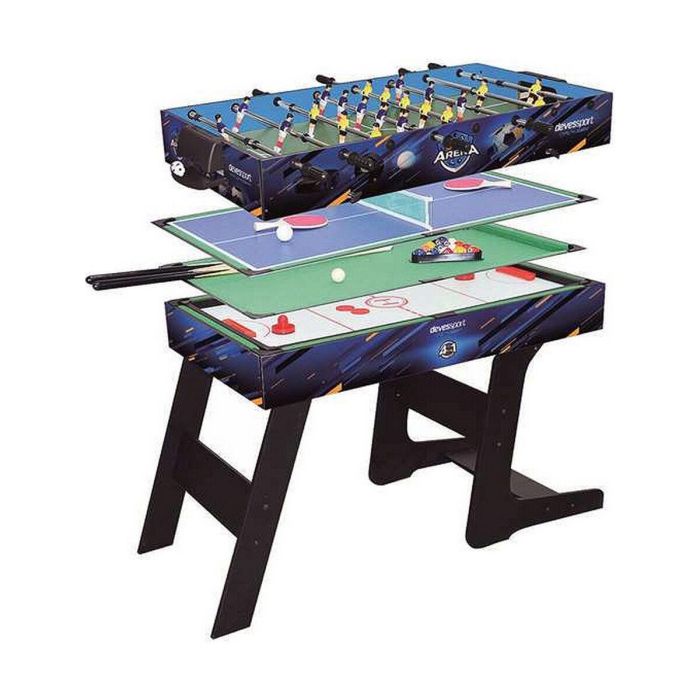 Ociotrends Mesa Multijuegos 4 en 1 | Incluye Múltiples Juegos | Dimensiones 115,5 x 63 x 16,8 cm | Para 2 Jugadores | Edad +8 Años | Material MDF 3 Ociotrends Mesa Multijuegos 4 en 1 | Incluye Múltiples Juegos | Dimensiones 115,5 x 63 x 16,8 cm | Para 2 Jugadores | Edad +8 Años | Material MDF 3