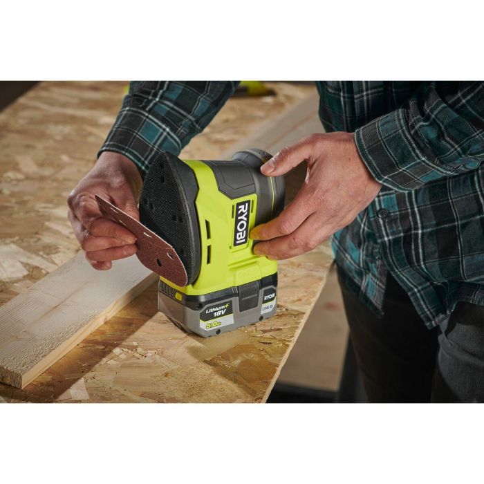 Lijadora excéntrica Ryobi 5133005394 Triangular 2 Lijadora excéntrica Ryobi 5133005394 Triangular 2