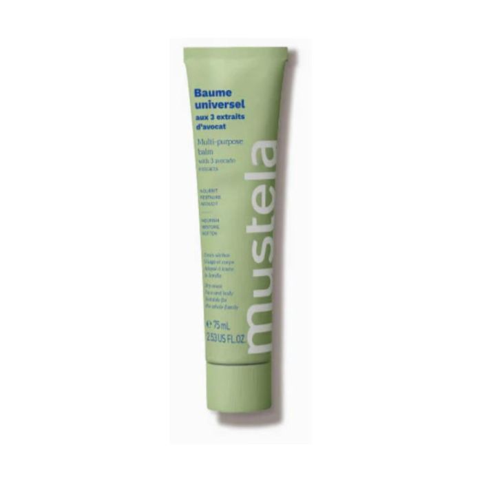 Mustela BIO Bálsamo Universal 75ml - Bebés Piel Sensible. Nutrición, Reparación y Protección Facial y Corporal. 99,7% Natural
