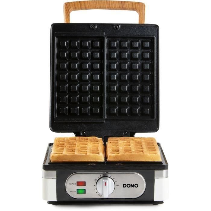 Máquina para hacer gofres - DOMO - DO9274W - 1400 W - 2 gofres XL - Blanco 3 Máquina para hacer gofres - DOMO - DO9274W - 1400 W - 2 gofres XL - Blanco 3