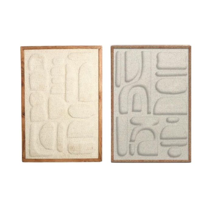 Cuadro 3D Home ESPRIT Algodón Madera de acacia 75 x 3 x 105 cm 0 Cuadro 3D Home ESPRIT Algodón Madera de acacia 75 x 3 x 105 cm 0