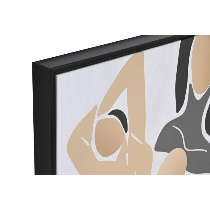 DKD Home Decor Cuadro de Pared Estilo Scandi Chicas Multicolor sobre Lienzo - 4.5x93x63 cm (Set de 2 Cuadros) 3