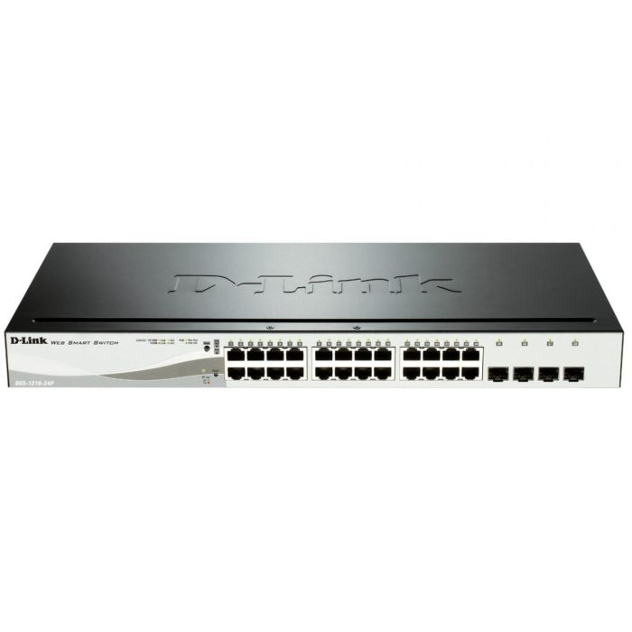 D-Link Switch Gestionable DGS-1210-24P de 24 Puertos Gigabit Ethernet