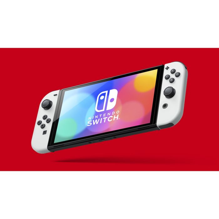 Nintendo Consola Nintendo Switch Modelo OLED Pantalla 7 Pulgadas Colores Intensos Joy-Con Blanco 6 Nintendo Consola Nintendo Switch Modelo OLED Pantalla 7 Pulgadas Colores Intensos Joy-Con Blanco 6