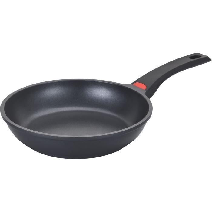 Batería de cocina - Todas las placas de cocina, incluida inducción - Baumalu - Aluminio fundido - Antiadherente - 3 piezas - Negro 1 Batería de cocina - Todas las placas de cocina, incluida inducción - Baumalu - Aluminio fundido - Antiadherente - 3 piezas - Negro 1