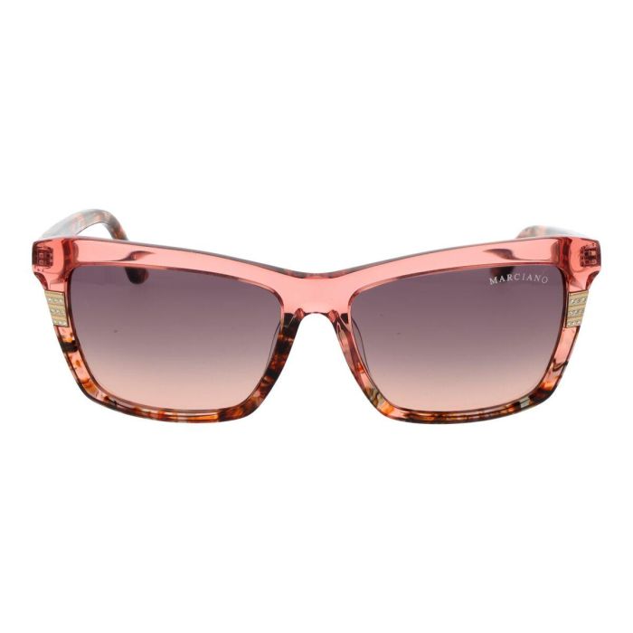 Guess By Marciano GM00010 Gafas de Sol Mujer 57 mm Rectangulares Acetato Rosa 2 Guess By Marciano GM00010 Gafas de Sol Mujer 57 mm Rectangulares Acetato Rosa 2