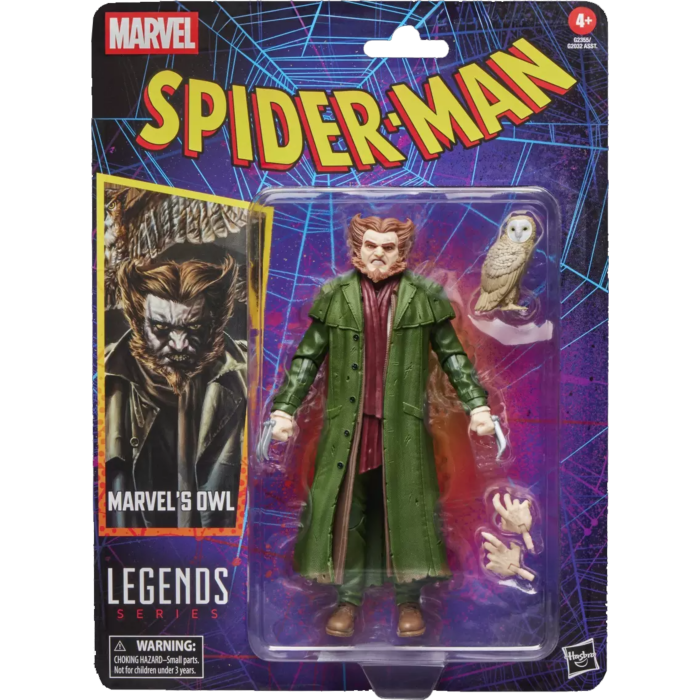 Figura Owl Spider-Man Marvel Legends Series 15cm 8