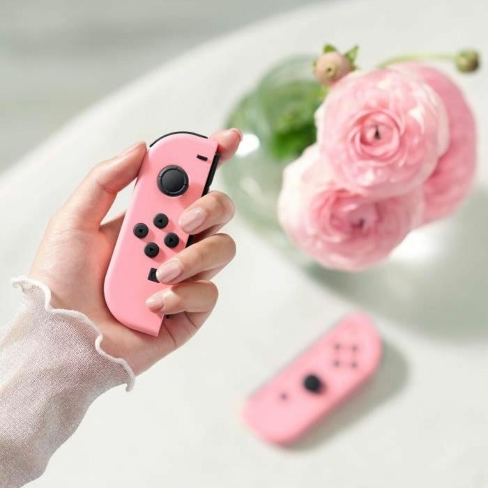 Nintendo NINJOYCONROS Par de controladores Joy-Con rosa pastel para Nintendo Switch 0 Nintendo NINJOYCONROS Par de controladores Joy-Con rosa pastel para Nintendo Switch 0