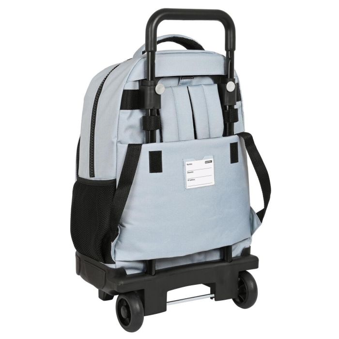 Mochila Escolar con Ruedas F.C. Barcelona Gris (33 x 45 x 22 cm) 2 Mochila Escolar con Ruedas F.C. Barcelona Gris (33 x 45 x 22 cm) 2