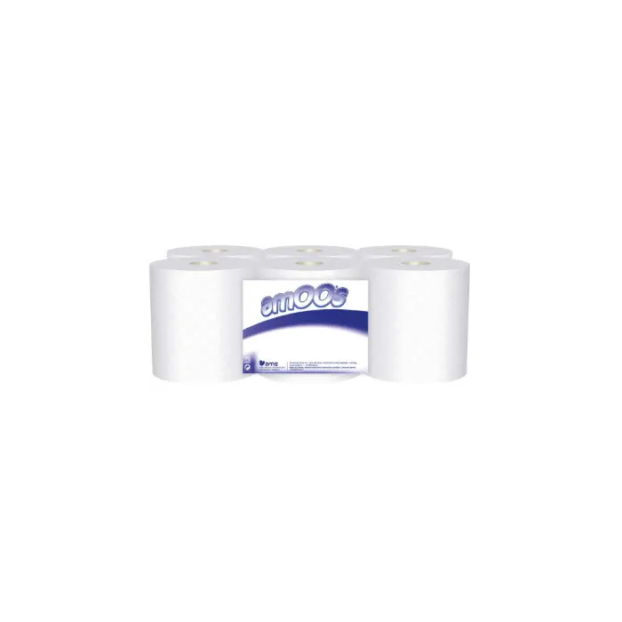 Quimxel Rollo Papel Secamanos Blanco 150M 6 Unidades