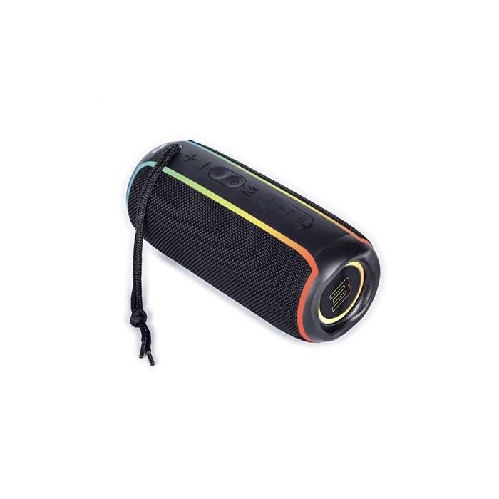 Elbe ALT-N12 Altavoz Bluetooth 20W TWS Negro IPX6 con Luces LED 1