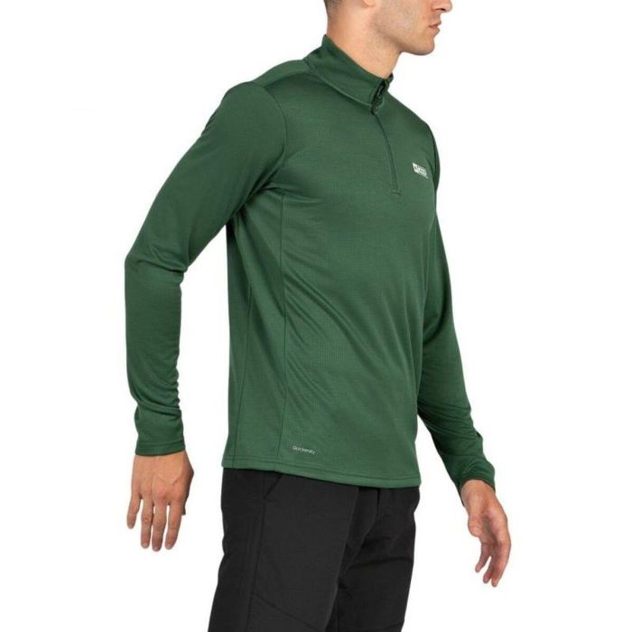 Camiseta de Manga Larga Hombre +8000 Portu Oliva M 1