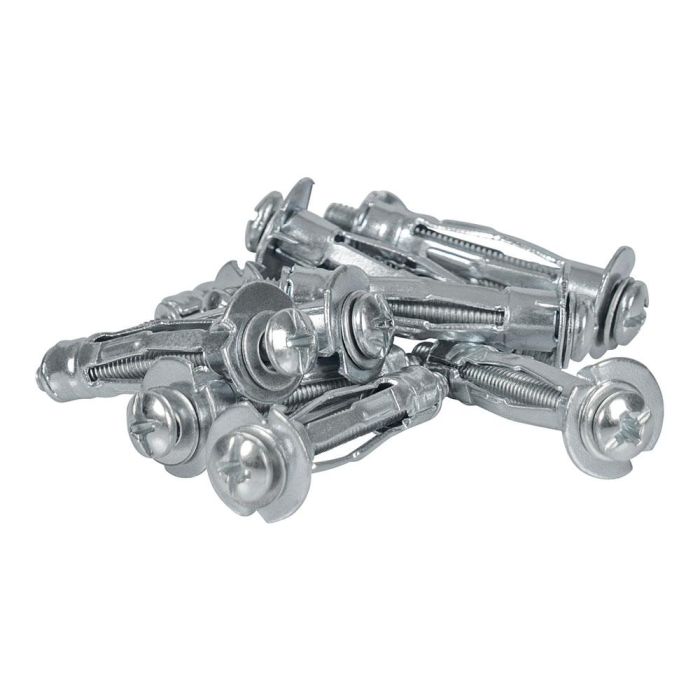 Rapid Taco de expansión metálico Ø8x32 tornillo m4x40, resistencia 25 kg, especial pladur, 10 unidades 1 Rapid Taco de expansión metálico Ø8x32 tornillo m4x40, resistencia 25 kg, especial pladur, 10 unidades 1