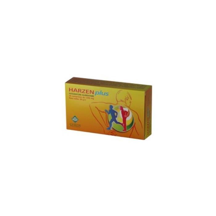 GHEOS Harzen Plus 30 Comprimidos para Apoyo Articular con Extractos Vegetales, Aminoácidos y Perna Canaliculus