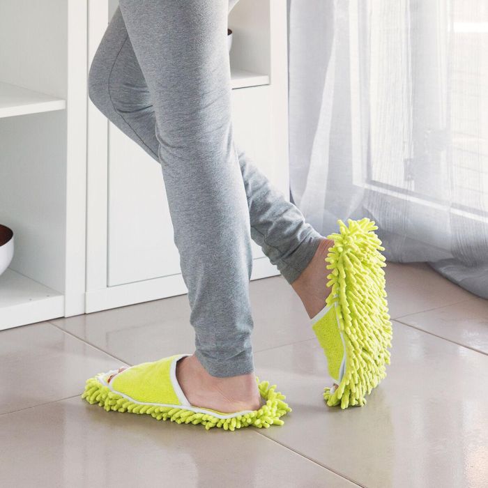 Zapatillas Mopa Mop&Go InnovaGoods 4 Zapatillas Mopa Mop&Go InnovaGoods 4
