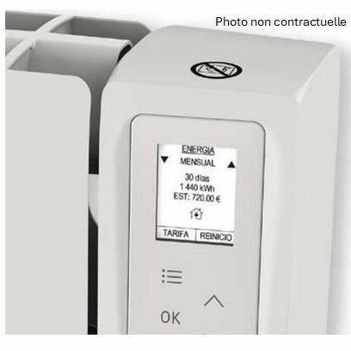 Ferroli FER8430709516069 Radiador Eléctrico Fluido Caloportador 1000 W Neo Conectado Horizontal Blanco 1 Ferroli FER8430709516069 Radiador Eléctrico Fluido Caloportador 1000 W Neo Conectado Horizontal Blanco 1