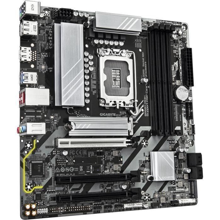 Gigabyte 9MB86MDS3-00-G10 Placa Base B860M DS3H Socket LGA1851 Intel B860 DDR5 Micro ATX, 2x M.2 PCIe 4.0, HDMI, DisplayPort 2 Gigabyte 9MB86MDS3-00-G10 Placa Base B860M DS3H Socket LGA1851 Intel B860 DDR5 Micro ATX, 2x M.2 PCIe 4.0, HDMI, DisplayPort 2