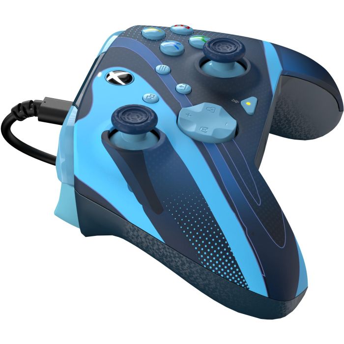 PDP REMATCH GLOW Mando Alámbrico para Xbox Series X|S, Xbox One y PC - Blue Tide Glow 17 PDP REMATCH GLOW Mando Alámbrico para Xbox Series X|S, Xbox One y PC - Blue Tide Glow 17