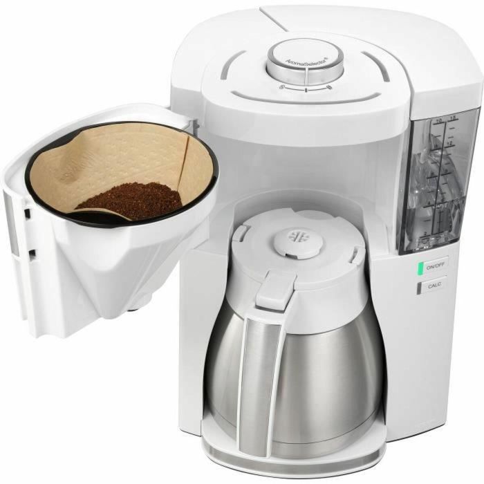 Melitta 1025-15 Máquina de café Look V Termero perfección White/Cepilled Steel 4