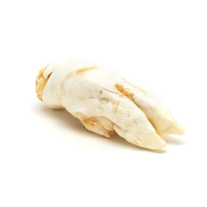 Snackys 30Undsenvase Id - Pies de Cerdo Enteros Deshidratados para Perros, 100% Cerdo, Secado al Horno, Fuente Natural de Colágeno - 30 Unidades