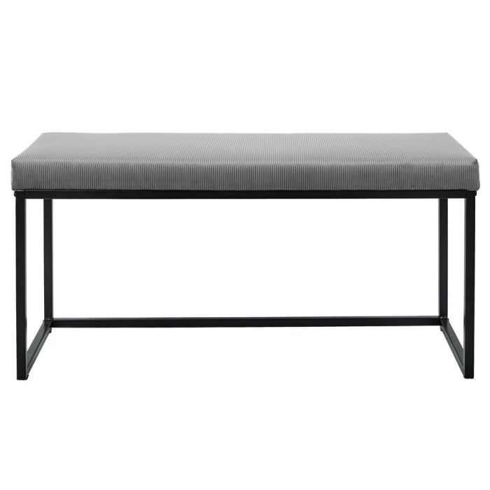 Banco 100X39 Gris Giulia Home Deco Factory altura 49 2