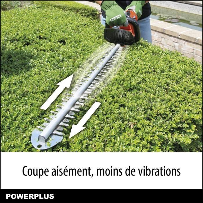 Powerplus POWDPG7536 Cortasetos a Batería 40V, Sin Batería ni Cargador Incluidos, Cuchilla de 670 mm, Capacidad de Corte 22 mm 1