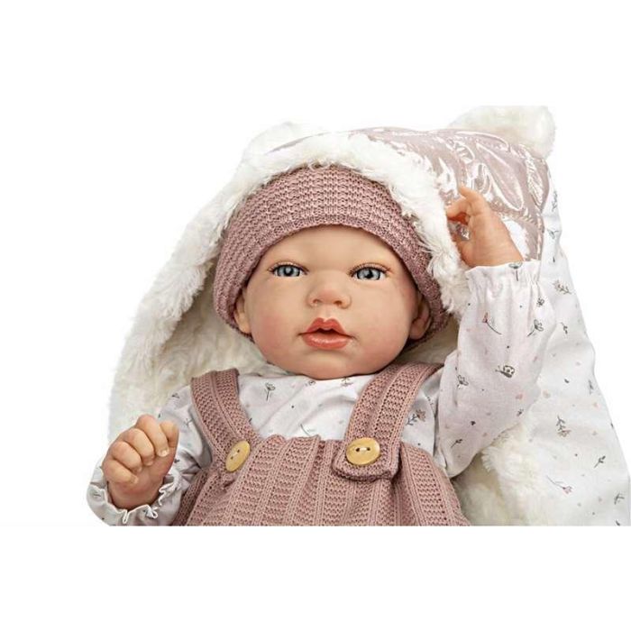 Muñeca reborn sandra con manta 40 cm.cuerpo blando 22 Muñeca reborn sandra con manta 40 cm.cuerpo blando 22