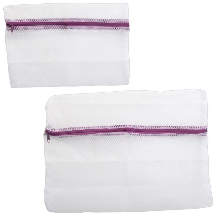 Je cherche une Idee Juego De 2 Protectores Lavado Ma Petite Buand Lila Fucsia Azul 38x30 cm 28x21 cm 5