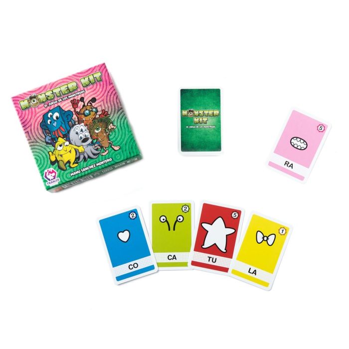 Tranjis Games Monster Kit Juego de Mesa Creativo y Educativo: Invoca +100.000 Monstruos. Incluye 8 Modos y 1 de Rol. 1