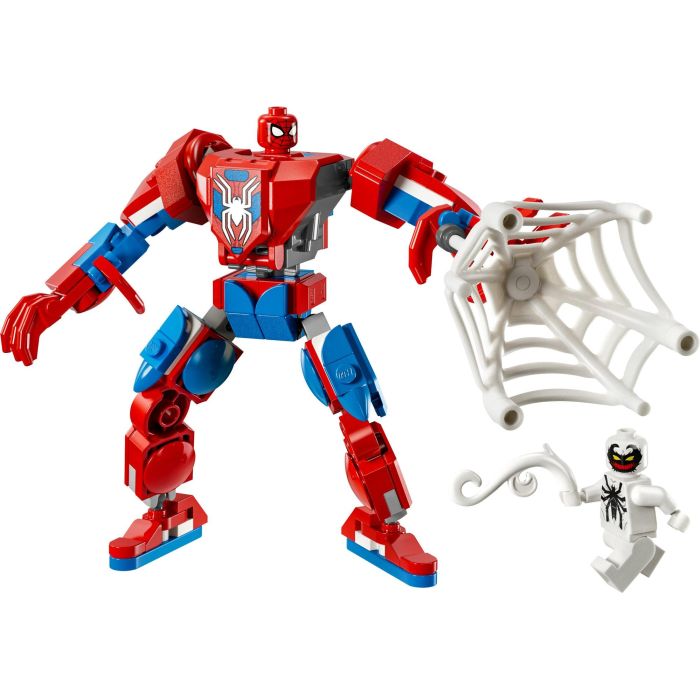 Lego Juego de Construcción Armadura Robótica de Spider-Man vs Anti-Venom Marvel para +6 años 1